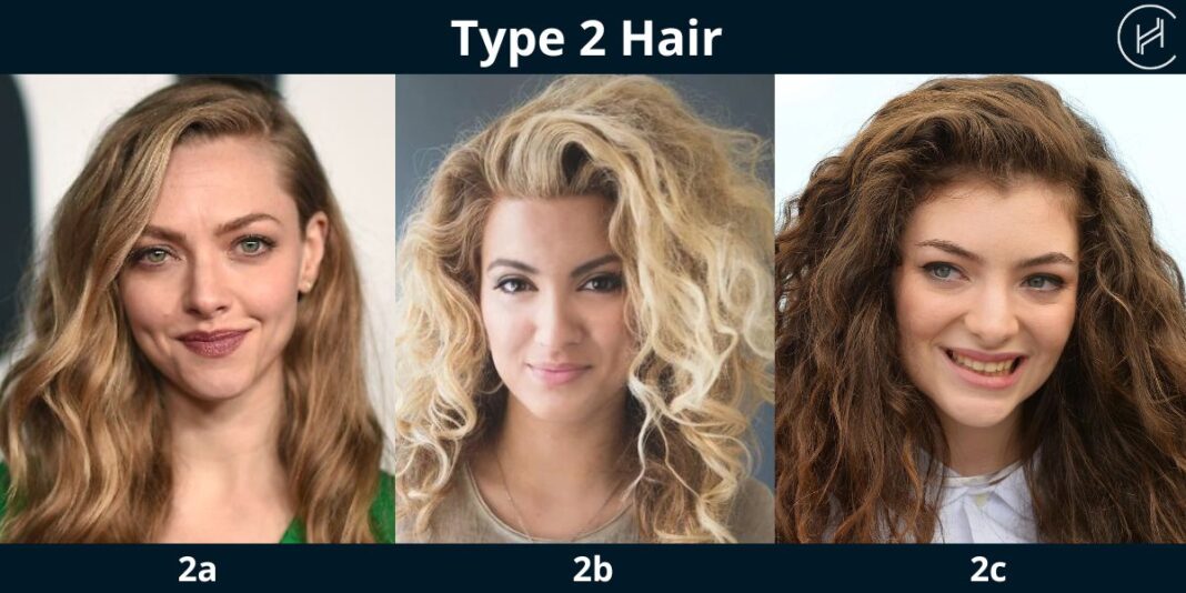 Subtypes of Wavy Hair