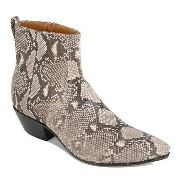 Python Ankle Boots