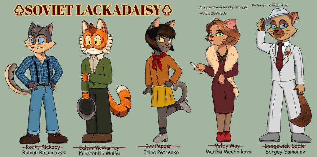 Characters in Lackadaisy