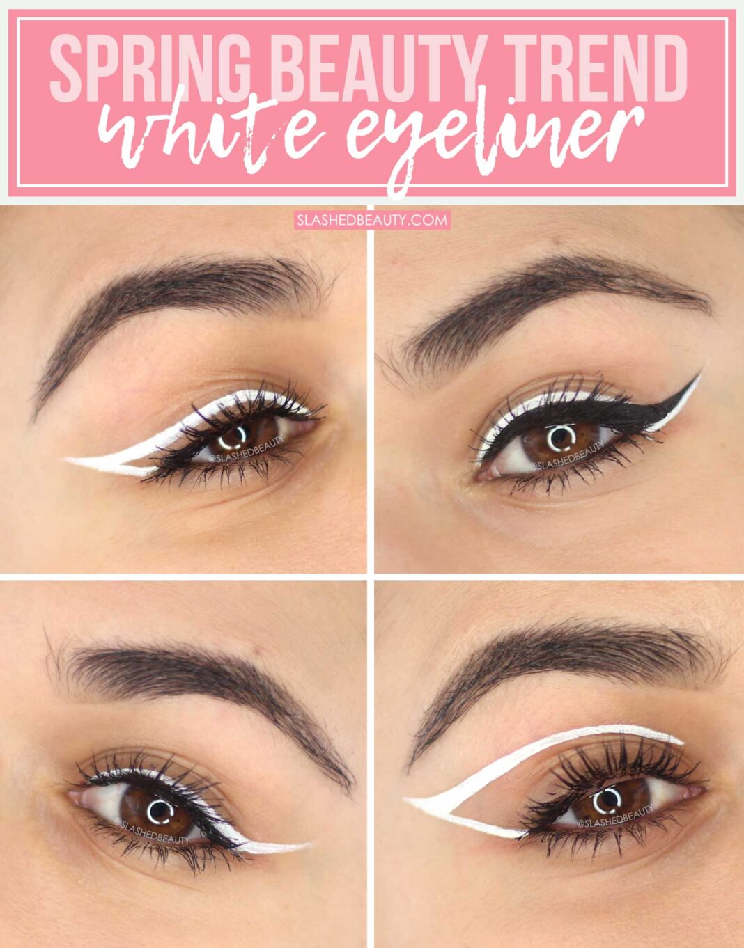 White Eyeliner Looks