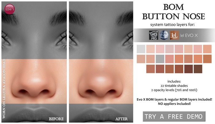 How to Get a Button Nose?