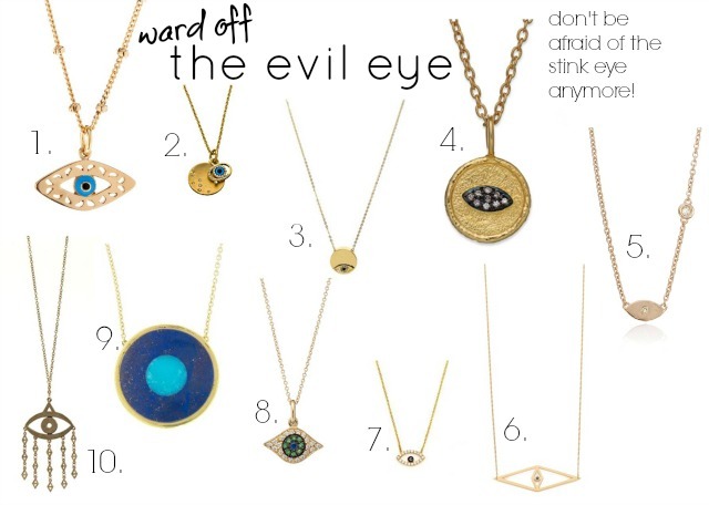 Evil Eye Necklace Karma and Luck necklace