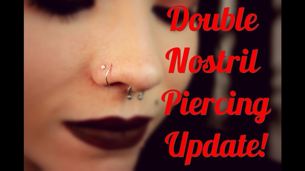 Double Nose Piercing