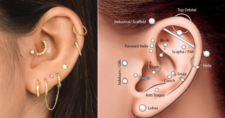 Types of Ear Piercings