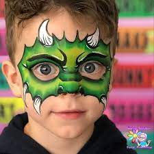 Monster Face Halloween Makeup