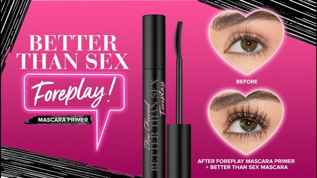 Too Faced Better Than Sex Foreplay Mascara Primer Deep Black