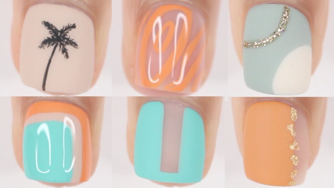 short nail looks for a summer